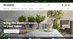 Desktop Screenshot of boutique.ricardocuisine.com